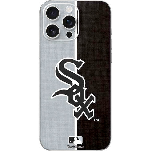 MLB Chicago White Sox Split iPhone 16 Pro Max Skin