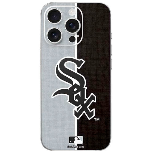 MLB Chicago White Sox Split iPhone 16 Pro Skin