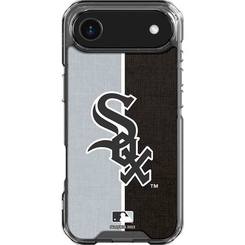 MLB Chicago White Sox Split iPhone 17 Air Clear Case