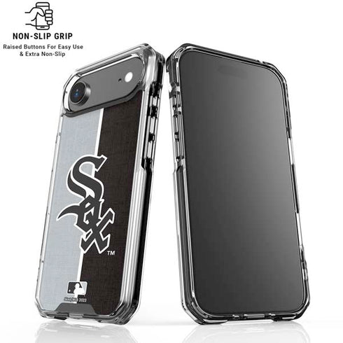 MLB Chicago White Sox Split iPhone 17 Air Clear Case