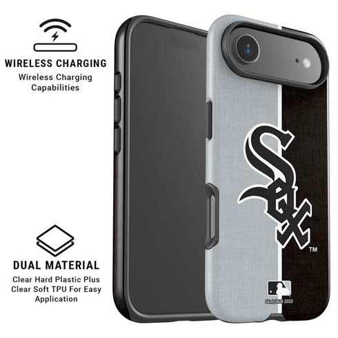MLB Chicago White Sox Split iPhone 17 Air Magsafe Impact Case