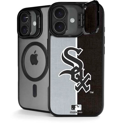 MLB Chicago White Sox Split iPhone 17 Kickstand Case