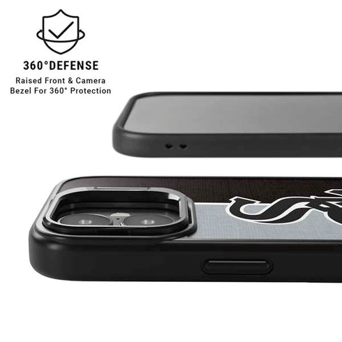 MLB Chicago White Sox Split iPhone 17 Kickstand Case