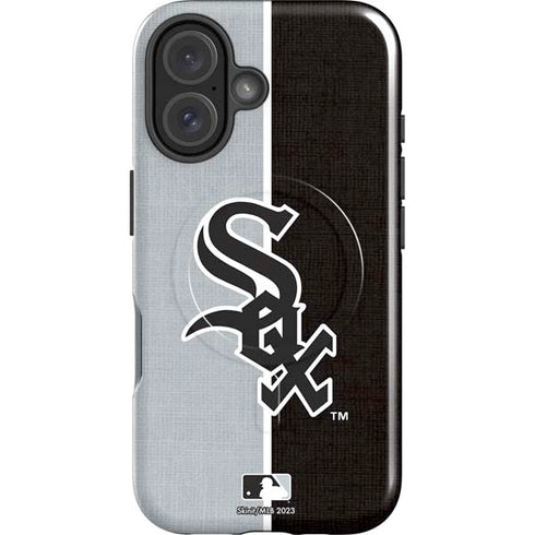 MLB Chicago White Sox Split iPhone 17 Magsafe Impact Case