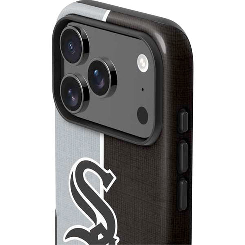 MLB Chicago White Sox Split iPhone 17 Pro Impact Case