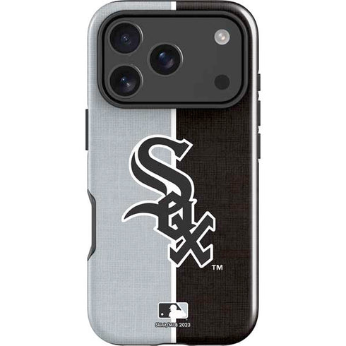 MLB Chicago White Sox Split iPhone 17 Pro Max Impact Case