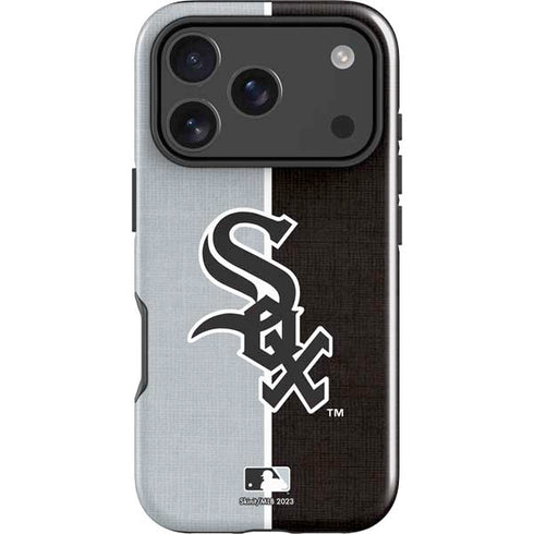 MLB Chicago White Sox Split iPhone 18 Pro Max Impact Case