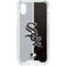 MLB Chicago White Sox Split iPhone XS Clear Case