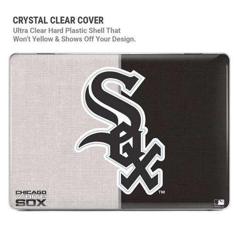 MLB Chicago White Sox Split MacBook Pro 14in (2021-24) Case plus Skin