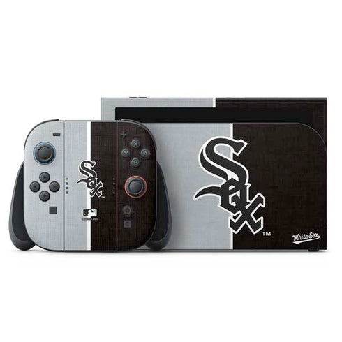 MLB Chicago White Sox Split Nintendo Switch 2 (2025) with Joy-Con Skin