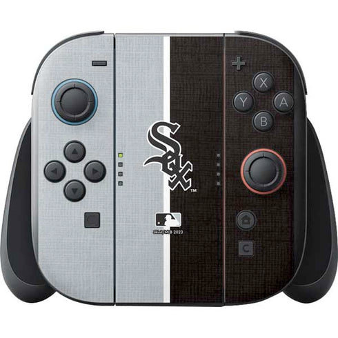 MLB Chicago White Sox Split Nintendo Switch 2 (2025) with Joy-Con Skin