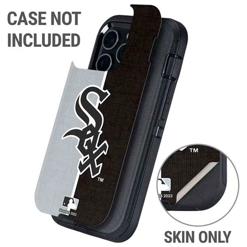 MLB Chicago White Sox Split Otterbox Defender iPhone Skin