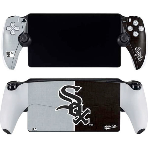 MLB Chicago White Sox Split PlayStation Portal Remote Player Skin