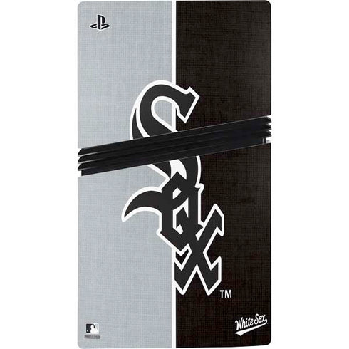 MLB Chicago White Sox Split PS5 Pro Console Skin