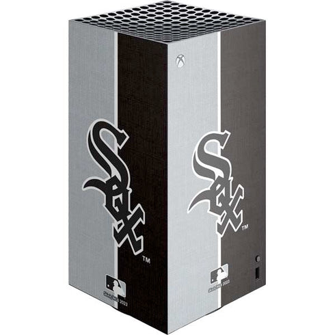 MLB Chicago White Sox Split XBox Series X Digital Edition Console Skin