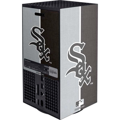 MLB Chicago White Sox Split XBox Series X Digital Edition Console Skin