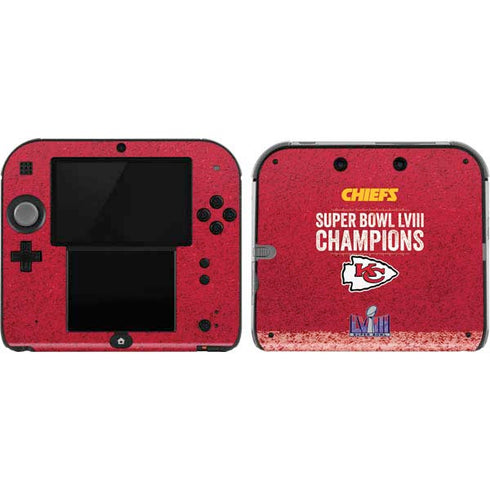 NFL Chiefs Super Bowl LVIII Champions Nintendo 2DS Skin