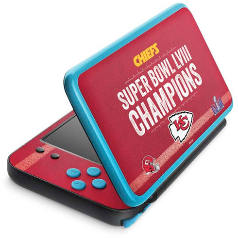 NFL Chiefs Super Bowl LVIII Champions Nintendo Skins