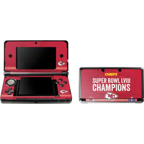 NFL Chiefs Super Bowl LVIII Champions Nintendo Skins