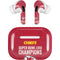 NFL Chiefs Super Bowl LVIII Champions Apple AirPods Pro Skin