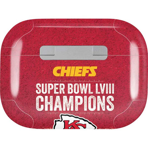 NFL Chiefs Super Bowl LVIII Champions AirPods Skins