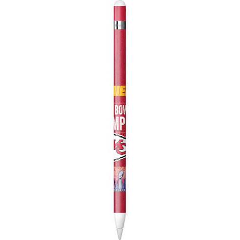 NFL Chiefs Super Bowl LVIII Champions Apple Pencil (1st Gen, 2017) Skin