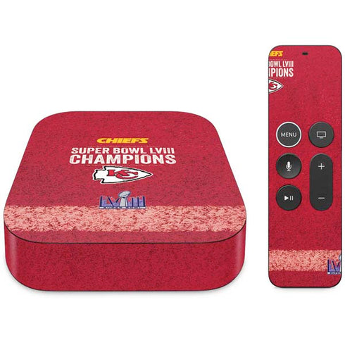 NFL Chiefs Super Bowl LVIII Champions Apple TV Skin