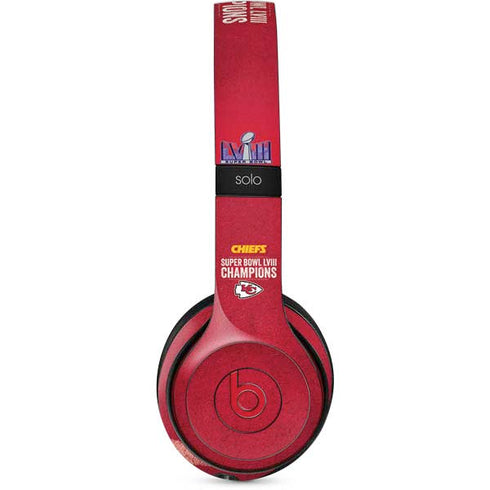 NFL Chiefs Super Bowl LVIII Champions Beats Solo 3 Wireless Skin