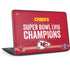 NFL Chiefs Super Bowl LVIII Champions HP Chromebook Skin