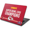 NFL Chiefs Super Bowl LVIII Champions Dell Chromebook Skin