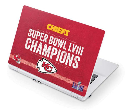 NFL Chiefs Super Bowl LVIII Champions Acer Chromebook Skin