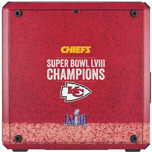 NFL Chiefs Super Bowl LVIII Champions Cooler Master MasterBox Q300L Mini Tower Skin
