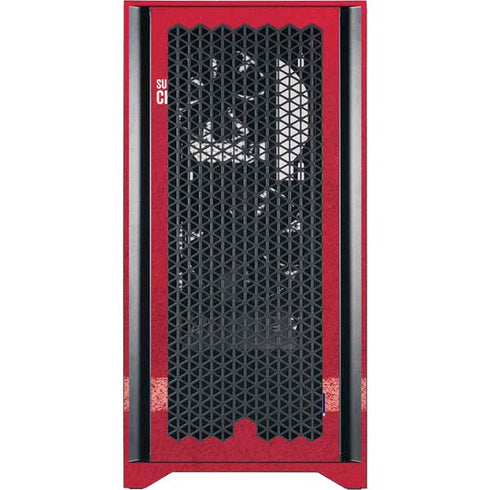 NFL Chiefs Super Bowl LVIII Champions Corsair 4000D Tempered Glass Mid-Tower ATX Case Skin