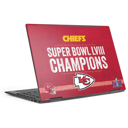 NFL Chiefs Super Bowl LVIII Champions HP Envy Skin
