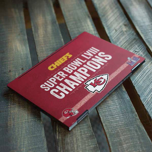 NFL Chiefs Super Bowl LVIII Champions HP Envy Skin