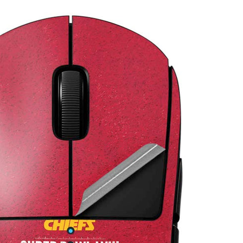 NFL Chiefs Super Bowl LVIII Champions G Pro Wireless Gaming Mouse Skin