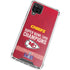 NFL Chiefs Super Bowl LVIII Champions Galaxy A12 Clear Case