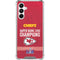 NFL Chiefs Super Bowl LVIII Champions Galaxy A16 5G Clear Case