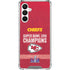 NFL Chiefs Super Bowl LVIII Champions Galaxy A16 5G Clear Case