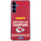 NFL Chiefs Super Bowl LVIII Champions Galaxy A35 5G Clear Case