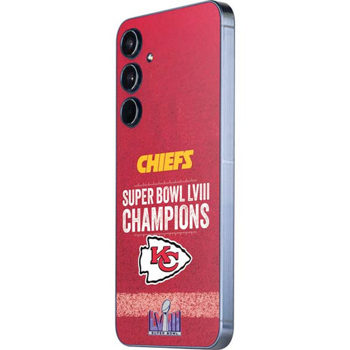 NFL Chiefs Super Bowl LVIII Champions Galaxy A35 5G Skin