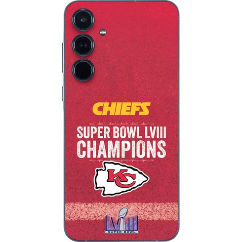 NFL Chiefs Super Bowl LVIII Champions Galaxy A36 5G Skin