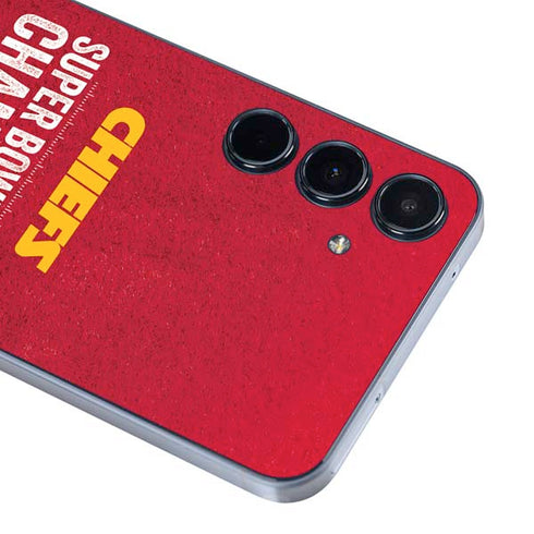NFL Chiefs Super Bowl LVIII Champions Galaxy A36 5G Skin