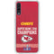 NFL Chiefs Super Bowl LVIII Champions Galaxy A50 Clear Case