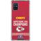 NFL Chiefs Super Bowl LVIII Champions Galaxy A51 5G Clear Case