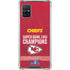 NFL Chiefs Super Bowl LVIII Champions Galaxy A51 5G Clear Case