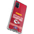 NFL Chiefs Super Bowl LVIII Champions Galaxy A71 5G Clear Case