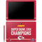 NFL Chiefs Super Bowl LVIII Champions Galaxy Book 12in Skin