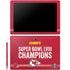 NFL Chiefs Super Bowl LVIII Champions Galaxy Book 12in Skin