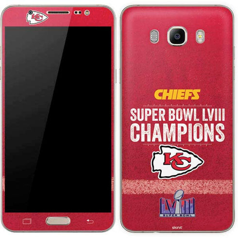 NFL Chiefs Super Bowl LVIII Champions Galaxy J7 Skin